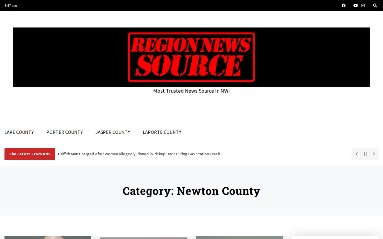 Region News Source Newton County crime news category
